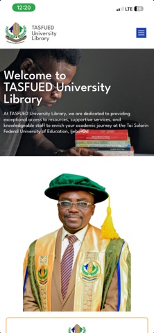 TASFUED Library screenshot