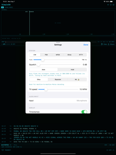 SimpleCW: Morse Decoder screenshot 9