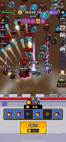 Spin Spin Defense iPhone screenshot