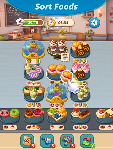 Bakery Rush: Sort Puzzle