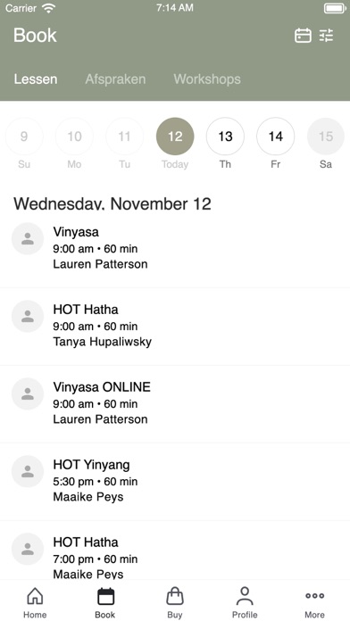 App screenshot