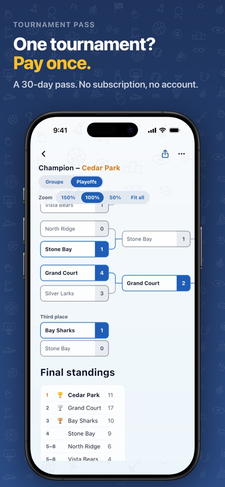 Bracket Pad: Tournament Maker screenshot 1