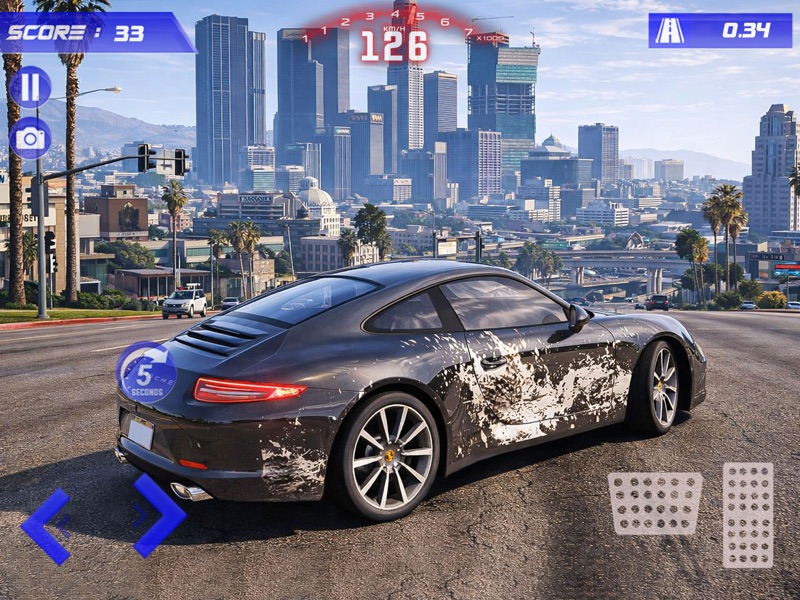 Conducción de coches en 3D screenshot 12