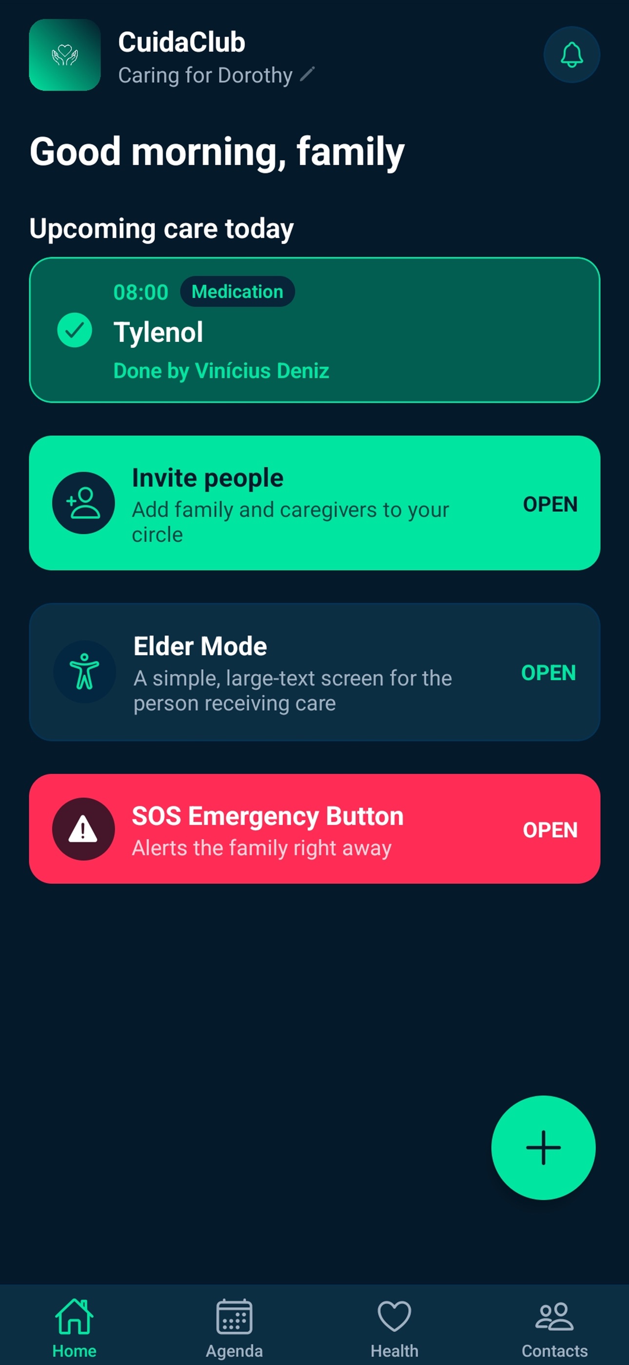 Screenshot 1 of CuidaClub