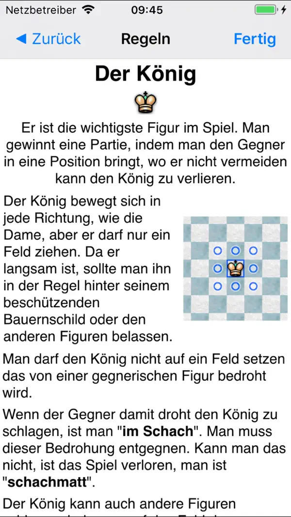 Schach Pro iPhone Spiel Screenshot 6 – Spiele