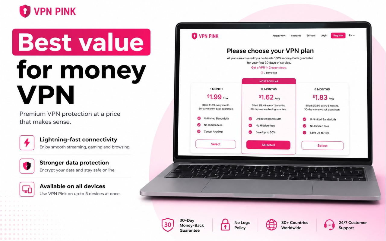 Vpn Pink screenshot 16