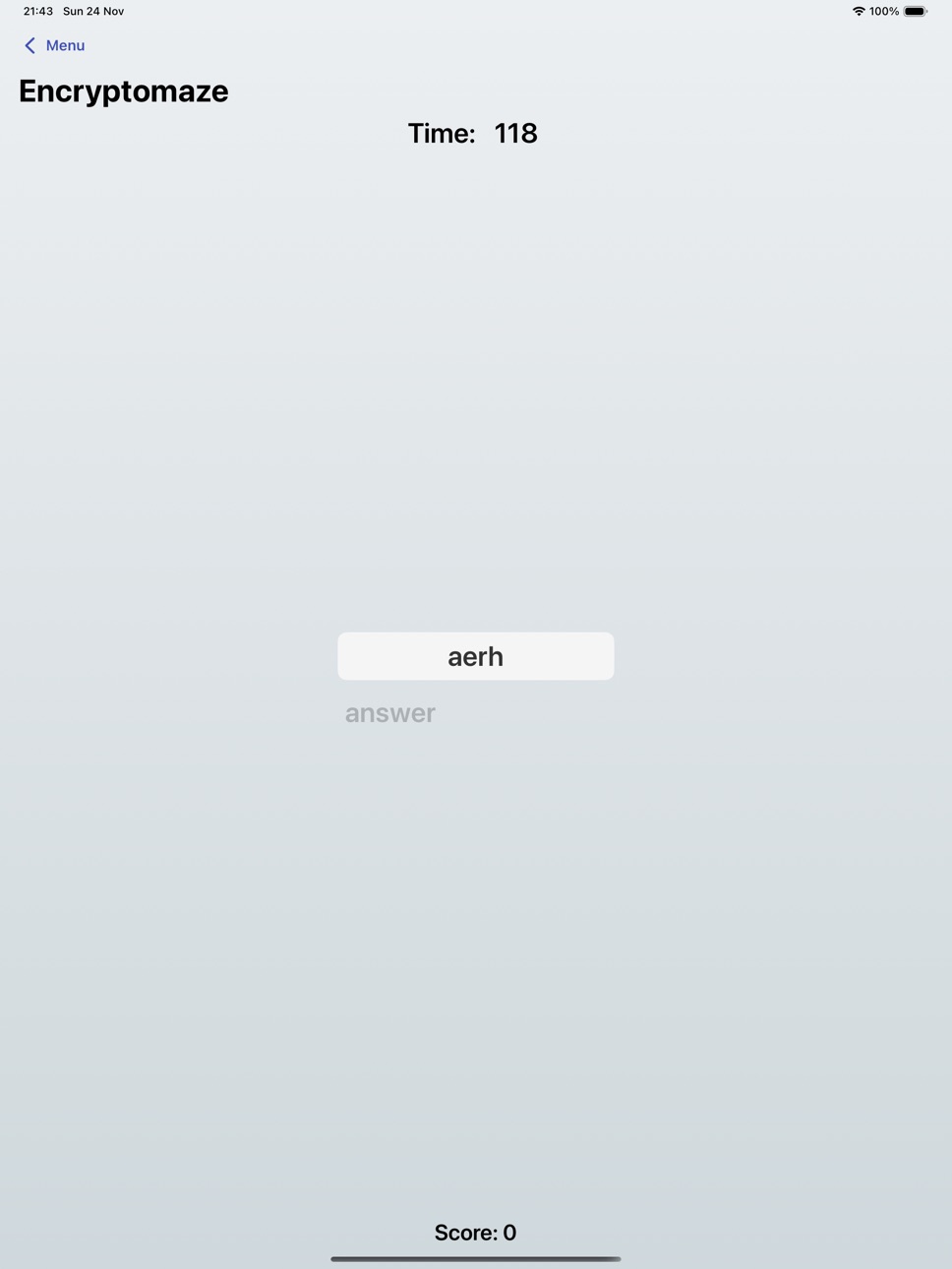 iPad screenshot
