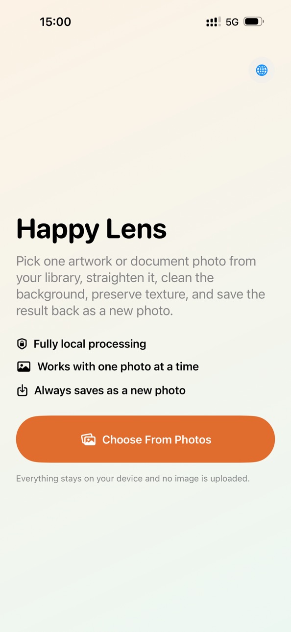iPhone screenshot