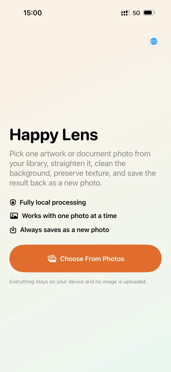 Screenshot #1 pour Happy Lens