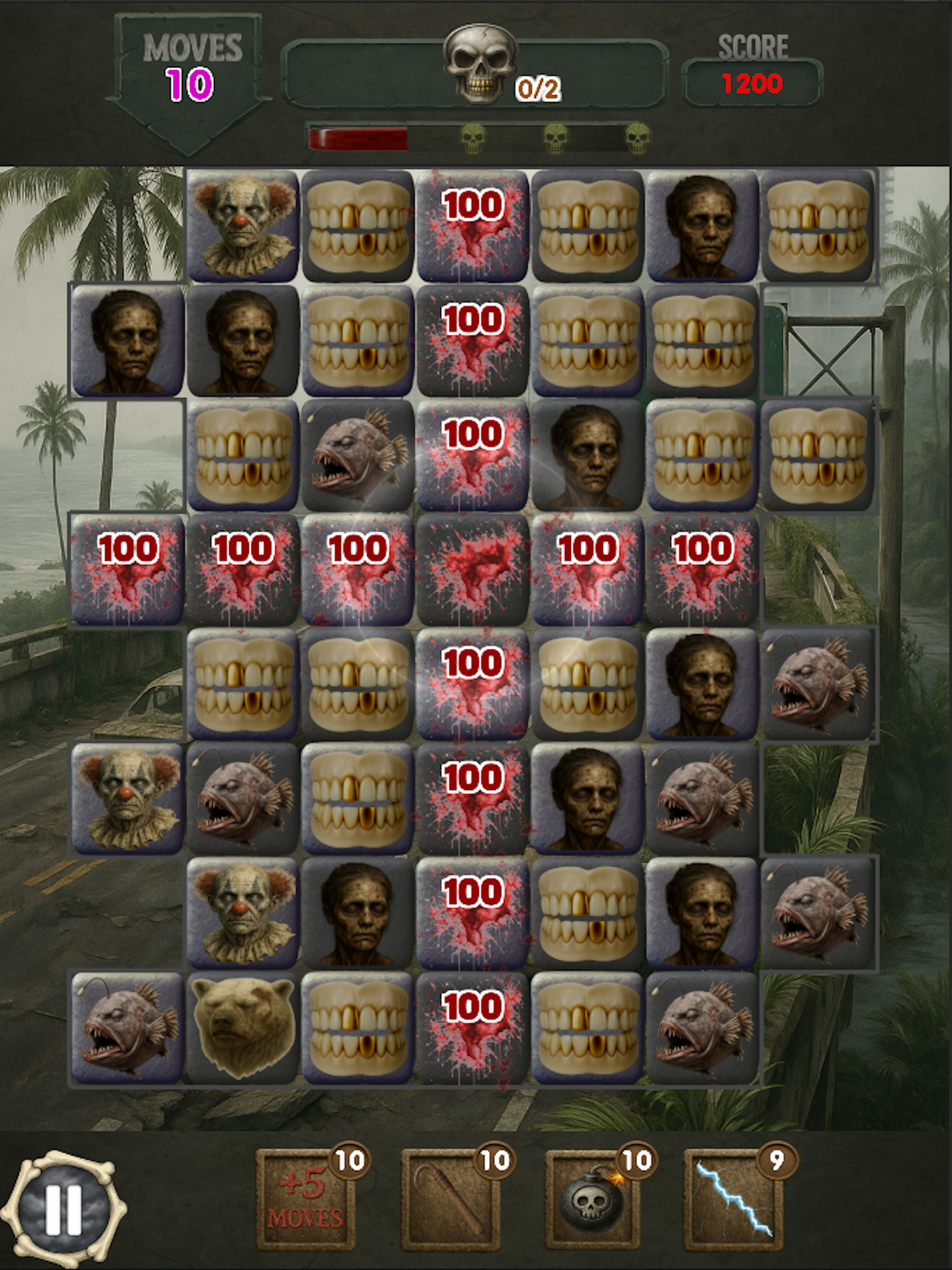 Match 3 of the Undead screenshot 16
