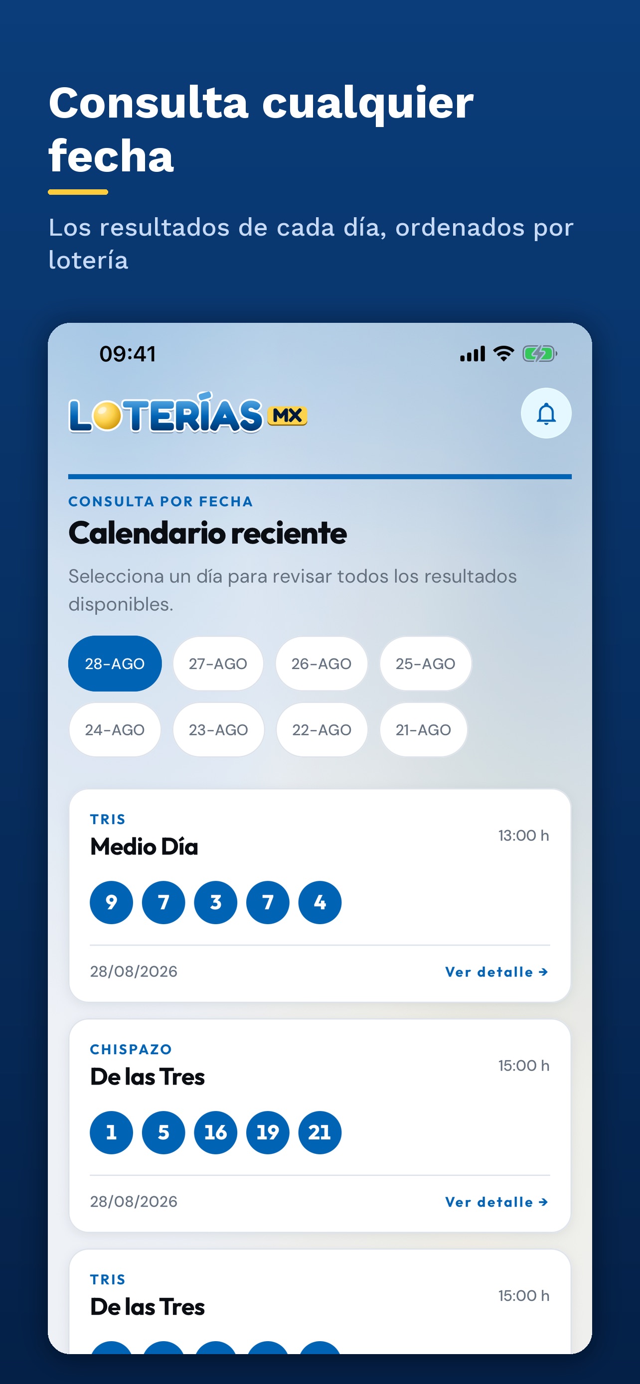Screenshot 4 of Resultados Loterías MX