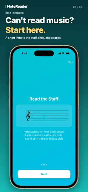 NoteReader - Sight Reading screenshot 4