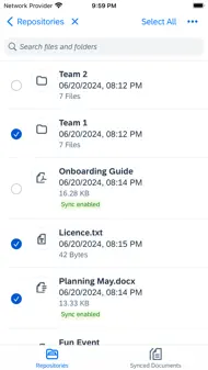 SAP Document Management iphone bilder 2