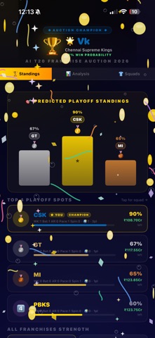 AI CRICKET AUCTION:Multiplayer Screenshot 5 of 8