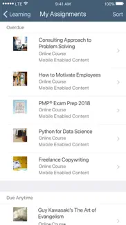 sap validated learning preview iphone bildschirmfoto 3