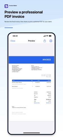 InvoPilot Invoice Maker Screenshot 2 of 6