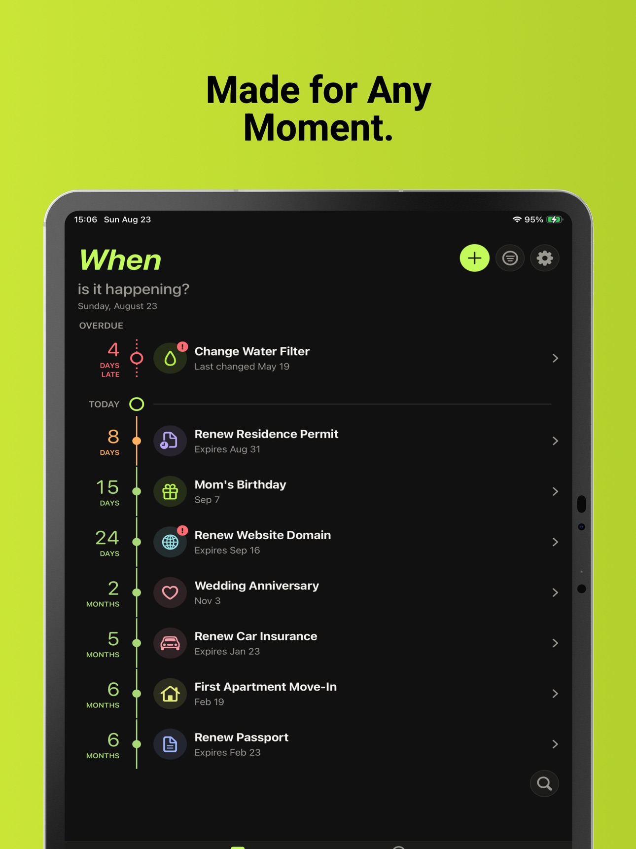 Screenshot 7 of When - Then & Next