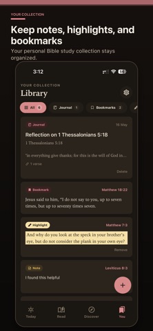 Lamp: Quiet Word Bible iPhone screenshot