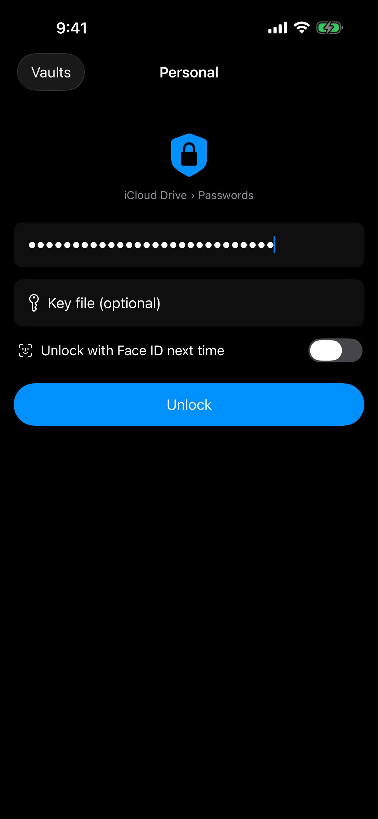 Screenshot 1 of Passta — KeePass Vault