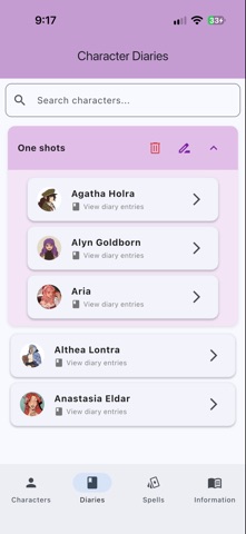D&D App Screenshot 2 of 9