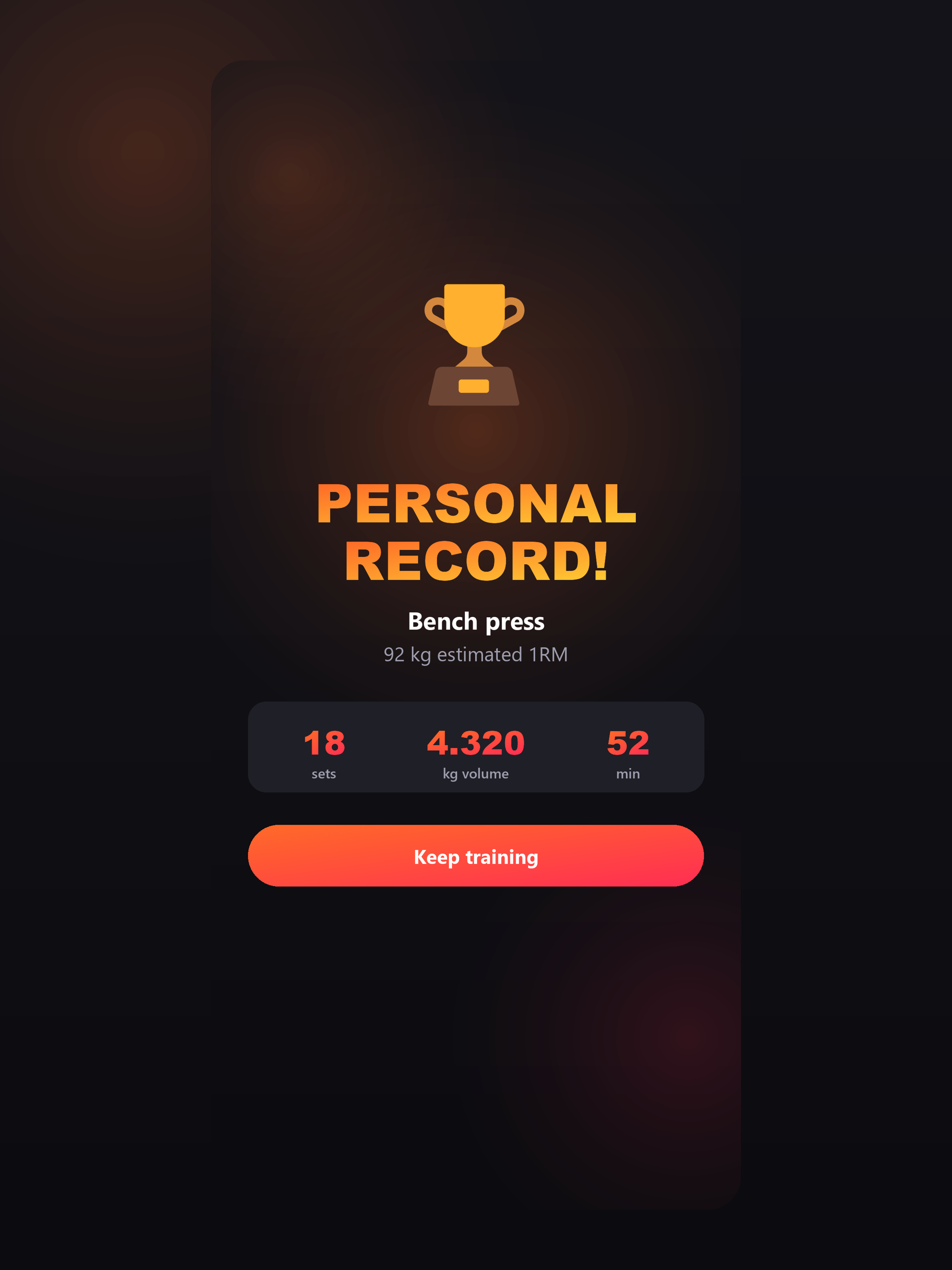 Setzy: Gym Workout Log screenshot 9