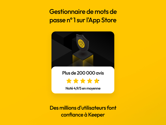 Screenshot #4 pour Keeper Vault de mot de passe