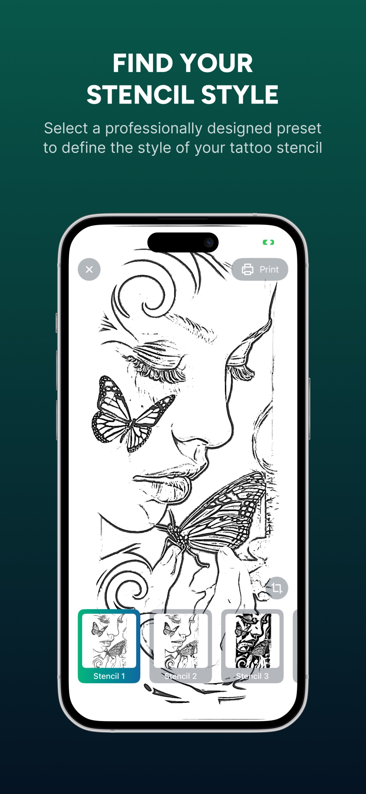 Screenshot 2 of Easy Tattoo Stencil