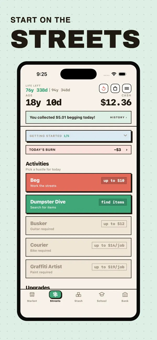 Screenshot #2 pour Hobo - Real Life Simulator