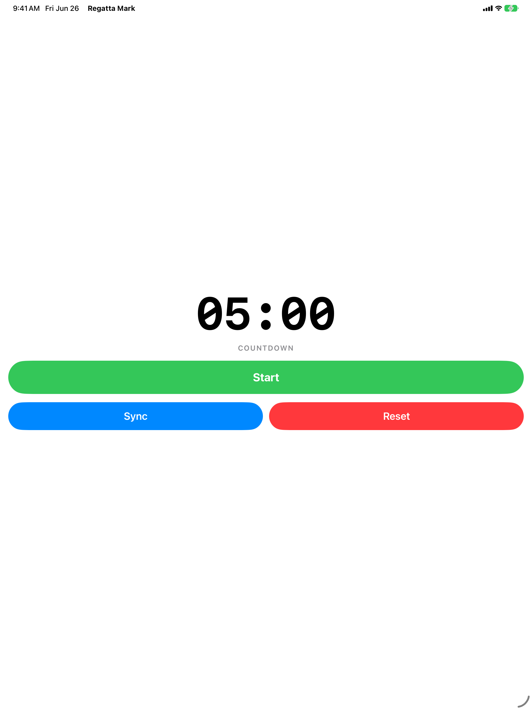 Regatta Mark Tracker