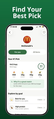 MenuPal: lose weight screenshot