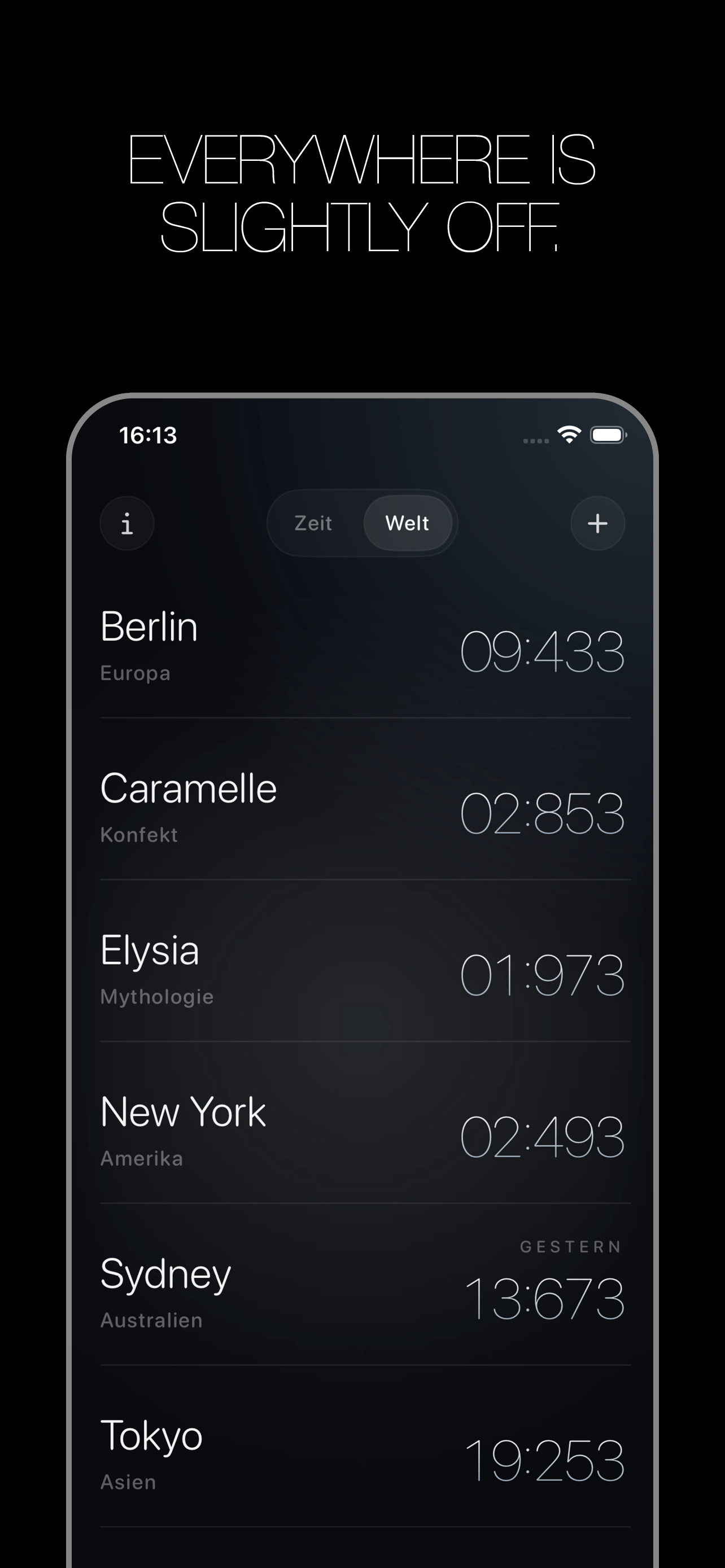 Weird Clock