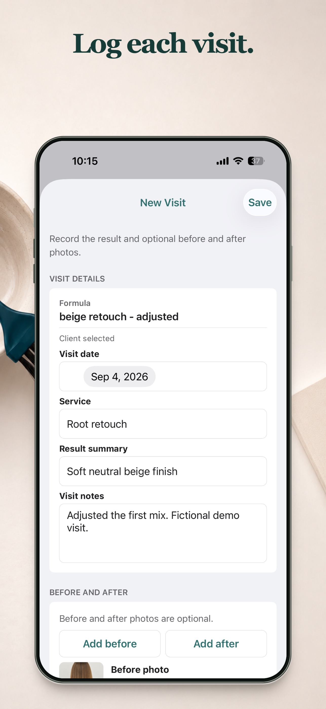 Screenshot 4 of ColorCard: Hair Color Formulas
