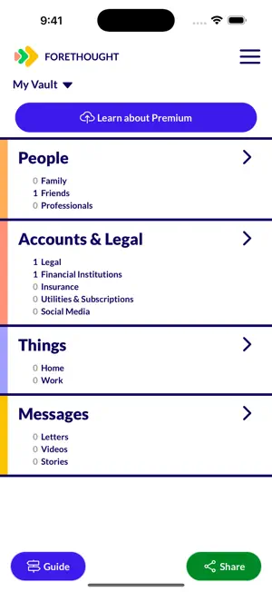 Forethought Personal screenshot 1