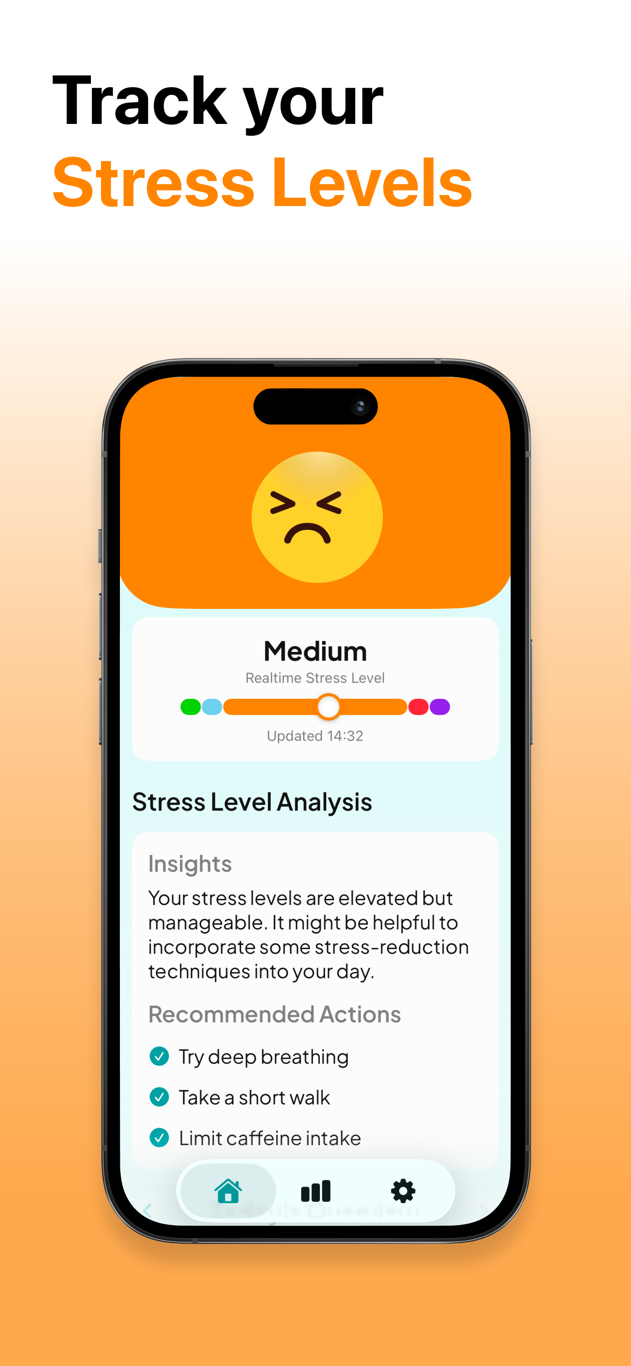 NoStress: Stress Tracker