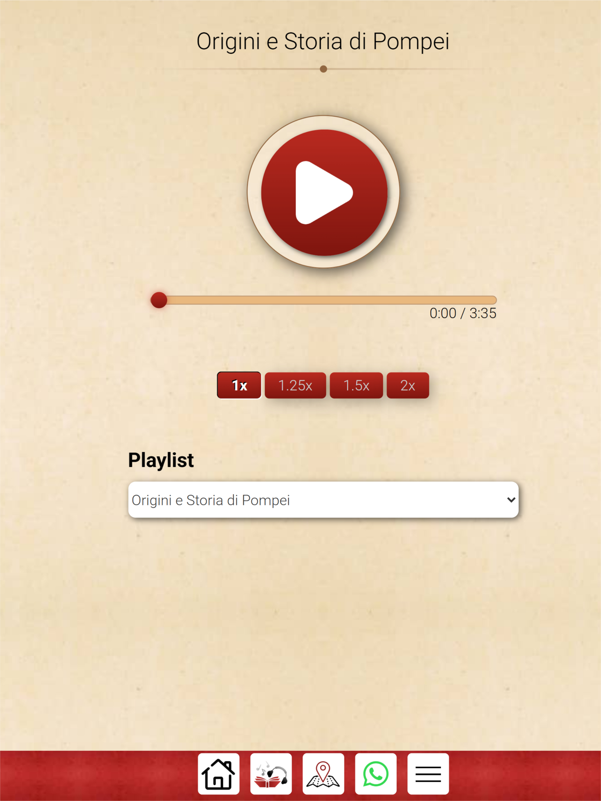 Audioguida Pompei screenshot 4