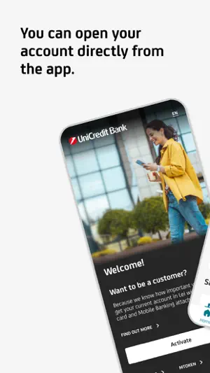UniCredit RO - Mobile Banking screenshot 1