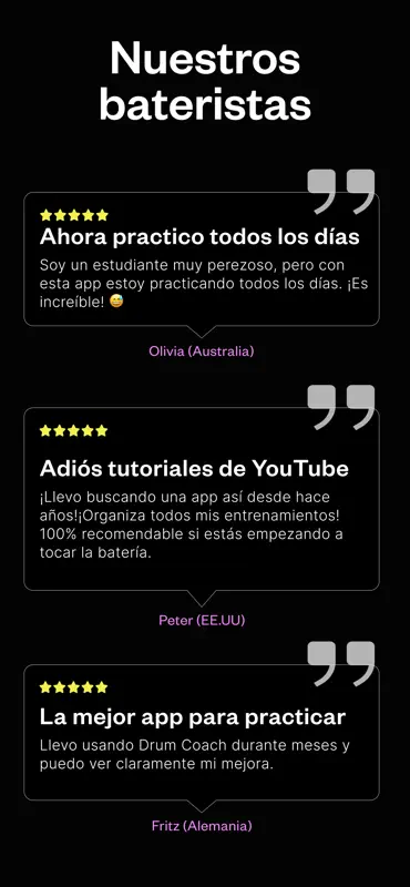 Drum Coach: Aprender Batería screenshot 9 of 9