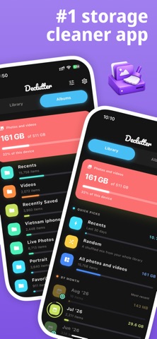 Declutter: Swipe Delete Photos iPhone screenshot