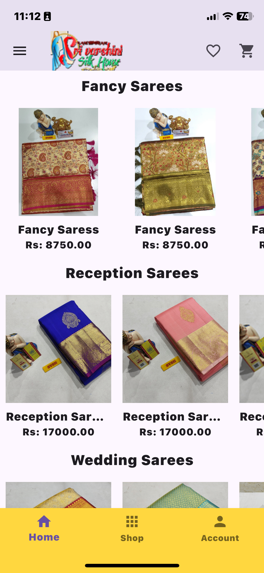 Sri Varshini Silk screenshot 3