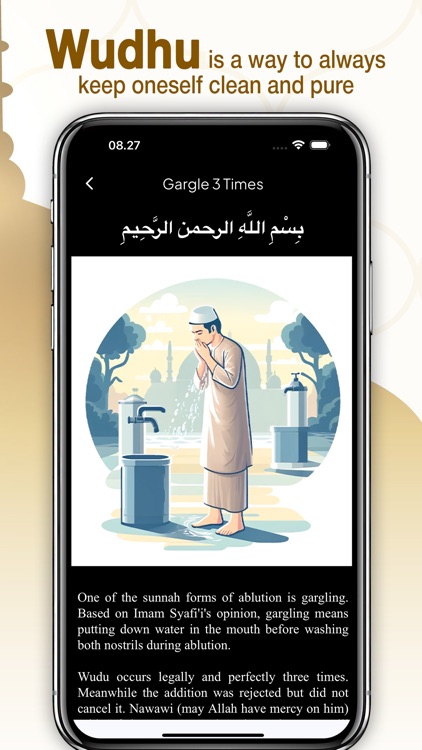 Wudhu Guide Pray Daily screenshot-3