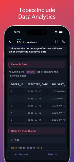 Ace SQL Interviews screenshot 3