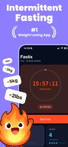 Fastix: Intermittent Fasting screenshot