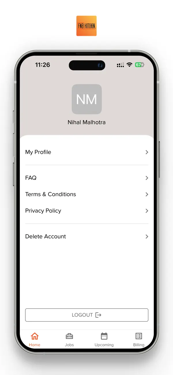#6. FNB Kitchen (iOS) Ved: FBK GROUP PTE LTD