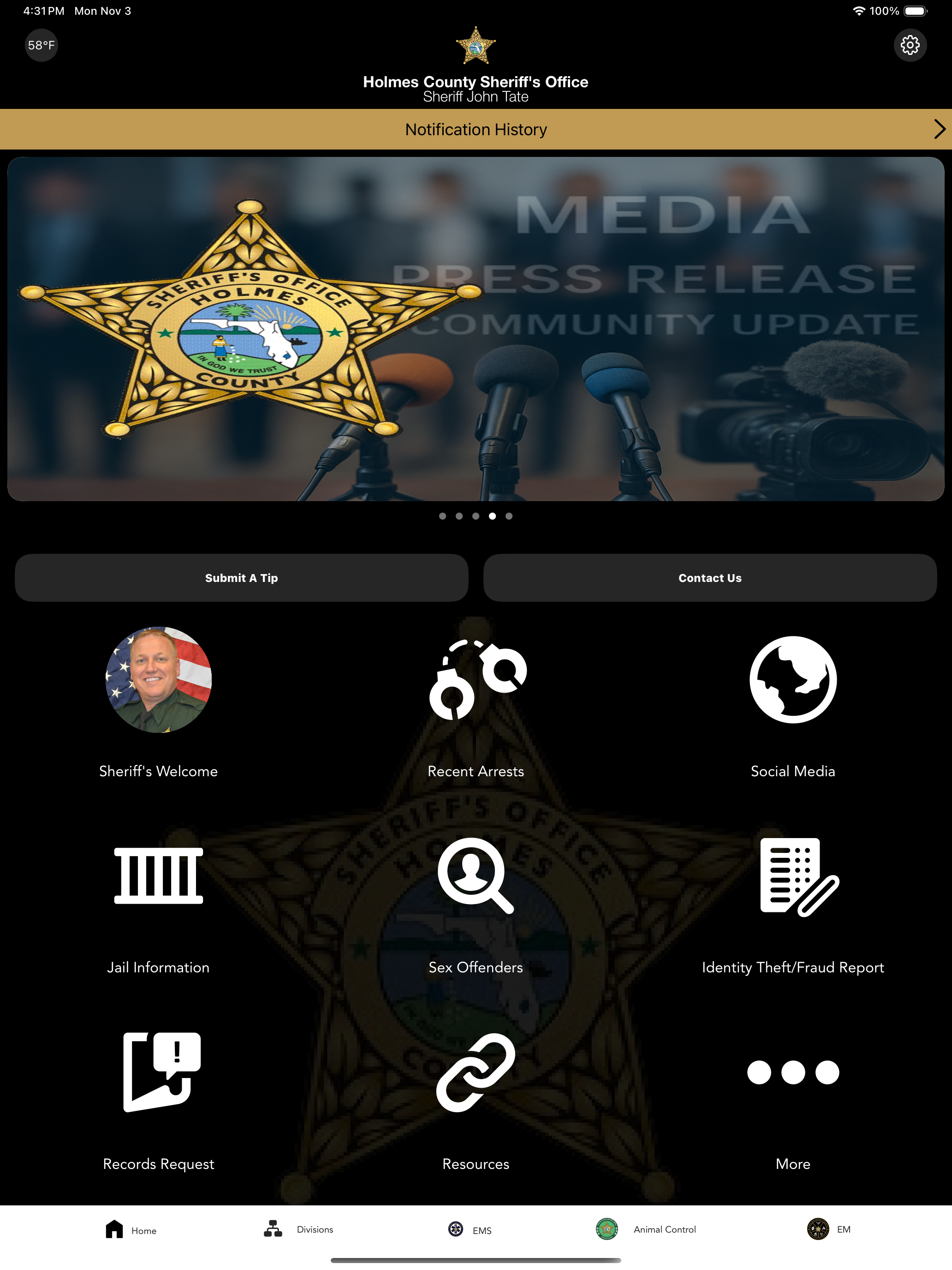 Holmes County Sheriff FL