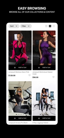 Bona Fide: Women’s Activewear iPhone screenshot