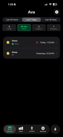 NestLog screenshot