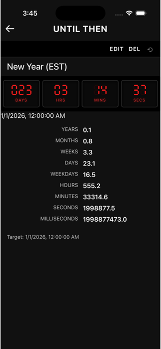 Until Then Countdown Screenshot 1 of 3
