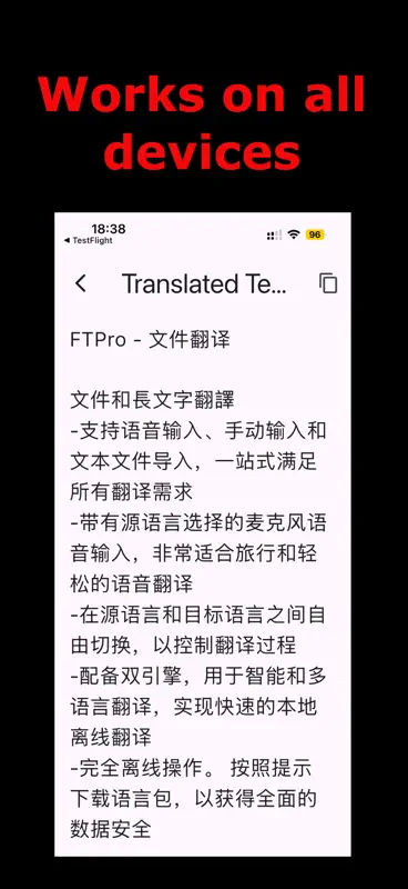 FTPro - ファイル翻訳 screenshot 8 of 10