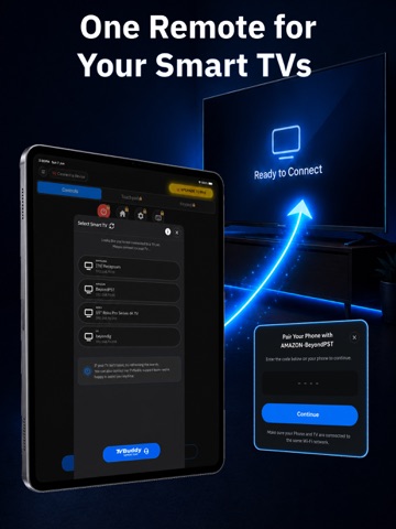 Universal TV Remote - TVBuddy iPad screenshot