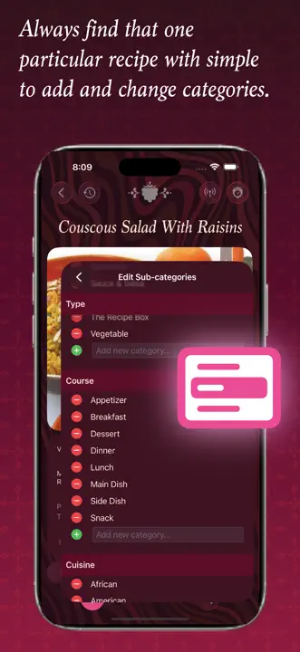 The Recipe Box To Go: Screenshot 8 von 8